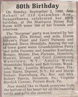 Hobart, Ann(80thBirthday)